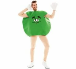 Groen M&M Kostuum