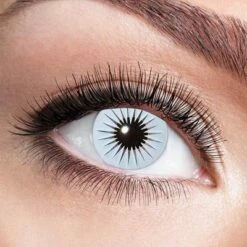 Kleurlenzen White Pattern – Maandlenzen