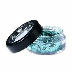 Chunky Gezicht Glitter Turquoise