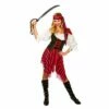 Piraten Kostuum Dames Rood