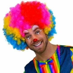 Super Afro Pruik Multi