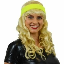 Zweet Hoofdband Neon Geel