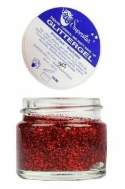 Glittergel Rood Superstar