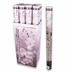 Confetti Kanon 60 CM Zilver Kleurvast BV