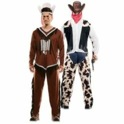 Double Fun! Cowboy En Indiaan Kostuum