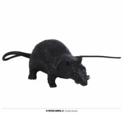 Plastic Grote Rat 15cm