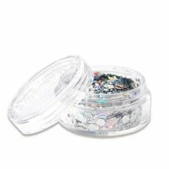 Gezicht Glitter Chunky Zilver