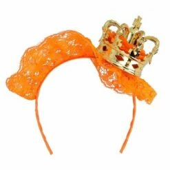Koningsdag Tiara Met Kroon -PartyPaleis Winkel 1877265405 61829