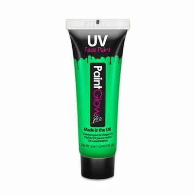 UV Face Paint Neon Groen 1 UV Face Paint Neon Groen