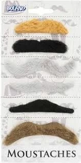 Snorren Op Kaart Zelfklevend Gekleurd (6 Stuks)