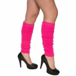 Beenwarmers Fluor Roze