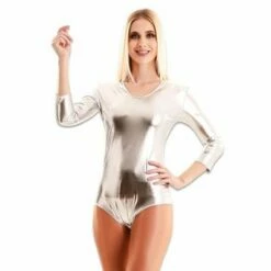 Bodysuit Zilver