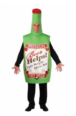 Bierfles Kostuum Groen