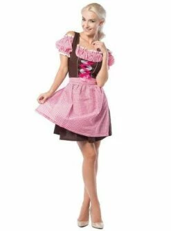 Dirndl Anne-Ruth Roze/Bruin