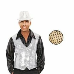 Pailletten Gilet Goud