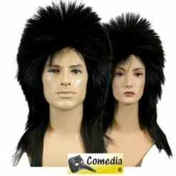 Theaterpruik Punk Zwart