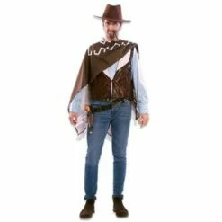 Cowboy Gilet Met Poncho