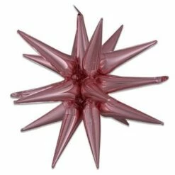 Folieballon Roségouden Ster