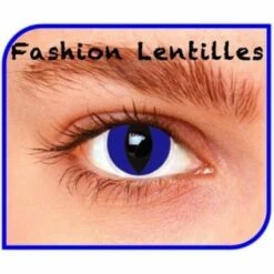 Kleurlenzen Kattenogen Blauw Maandlenzen