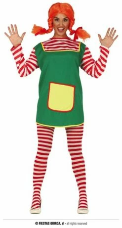 Pippi Langkous Kostuum Basic