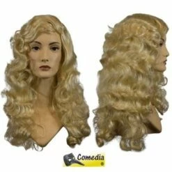 Theaterpruik Golvend Lang Blond