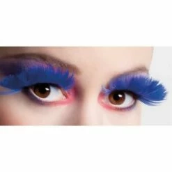 Wimpers Feather Blauw