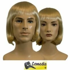 Theaterpruik Pony Kort Blond