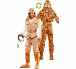 Double Fun! Jager En Tijger Kostuum