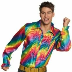 Disco Blouse Regenboog