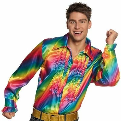 Disco Blouse Regenboog 1 Disco Blouse Regenboog