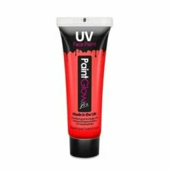 UV Face Paint Neon Rood