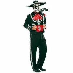 Day Of The Dead Kostuum - Zwart