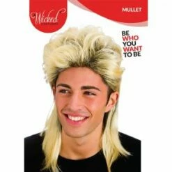 Pruik Klassiek Matje Blond