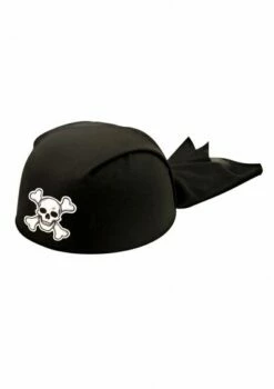 Piraten Bandana Zwart