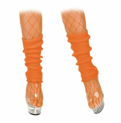 Neon Beenwarmers Oranje 1 Neon Beenwarmers Oranje