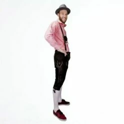 Lederhosen Leer - Donker Bruin LANG -PartyPaleis Winkel 3646705474 1 Lederhosen 2rechterkant