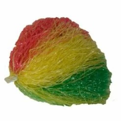 Cheerleader Pompon Rood/geel/groen