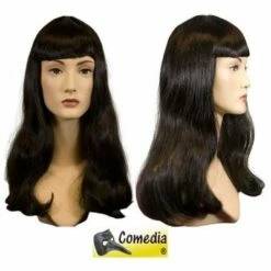 Theaterpruik Pony Lang Bruin