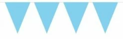 Vlaggenlijn Effen Baby Blauw /10mtr