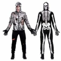 Double Fun! Zombie En Skelet Kostuum