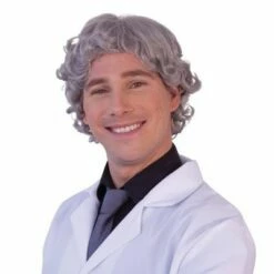 Herenpruik Gekruld Grijs