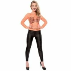 Visnet Shirt Neon Oranje