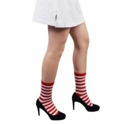 Dorussokken Rood/wit