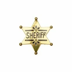 Sheriffster Metaal Veiligheidsspeld