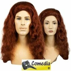 Theaterpruik Lang Golf Rood