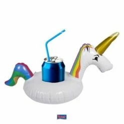 Opblaasbare Unicorn Bekerhouder