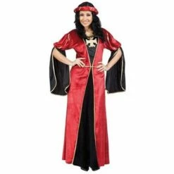 Middeleeuwse Jurk - Rood