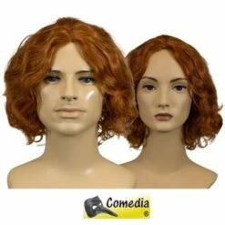 Theaterpruik Halflang Golf Rood