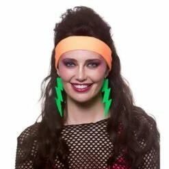 Hoofdband Neon Oranje