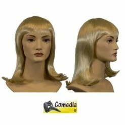 Theaterpruik Pony Halflang Blond